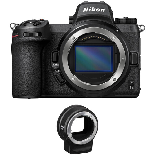 Nikon Z 6II Mirrorless Digital Camera Body with FTZ IIAdapter Kit