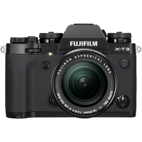 FUJIFILM X-T3 Mirrorless Digital Camera with FUJIFILM XF 18-55mm f/2.8-4 R LM OIS Lens