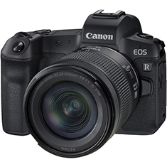 Canon EOS R Mirrorless Digital Camera with 24 -105mm Lens