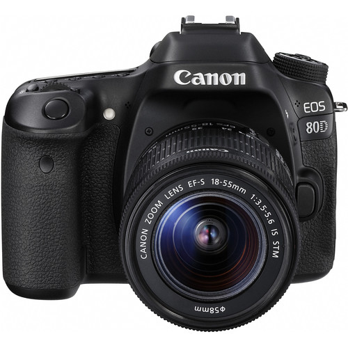 Canon EOS 80D DSLR Camera with 18-55mm Lens