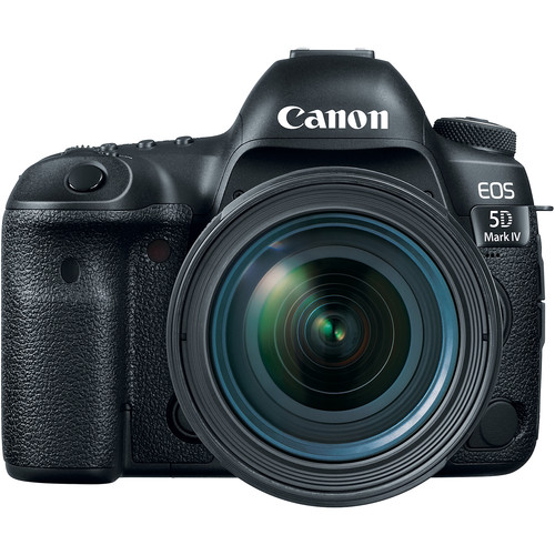 Canon EOS 5D Mark IV DSLR Camera with 24-70mm f/4L Lens