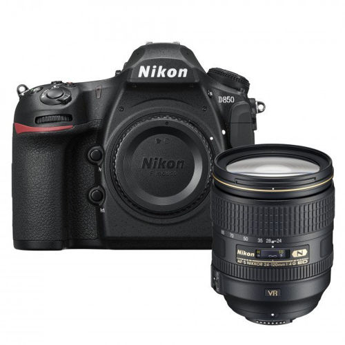 Nikon D850 DSLR Camera with NIKKOR 24-120mm f/4G