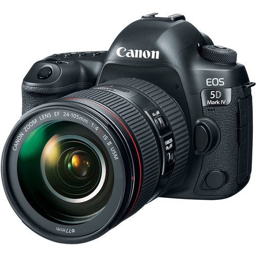 Canon EOS 5D Mark IV DSLR Camera with 24-105mm Lens