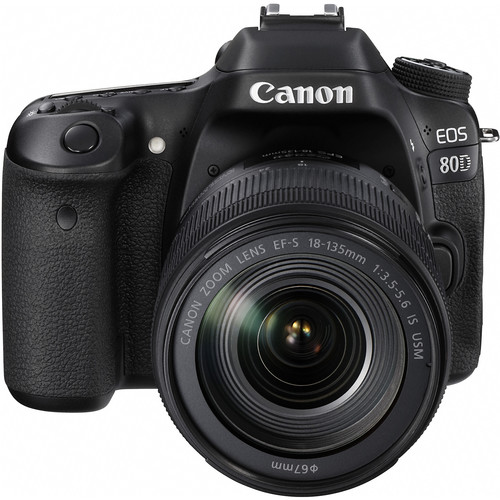 Canon EOS 80D DSLR Camera with 18-135mm Lens
